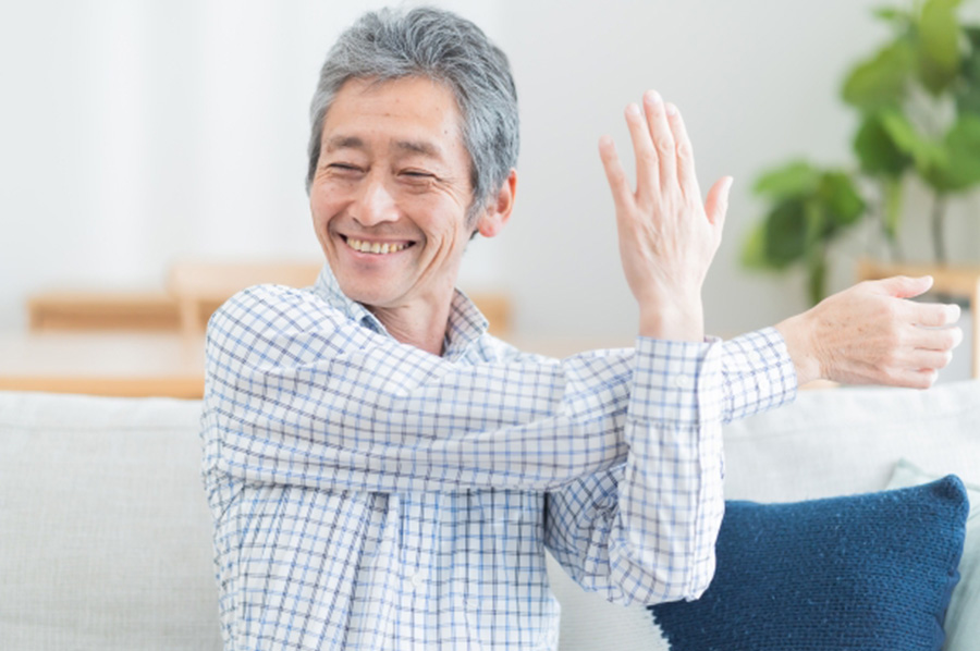 ストレッチや運動